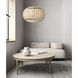 Sidney 3 Light 23.5 inch Natural Pendant Ceiling Light