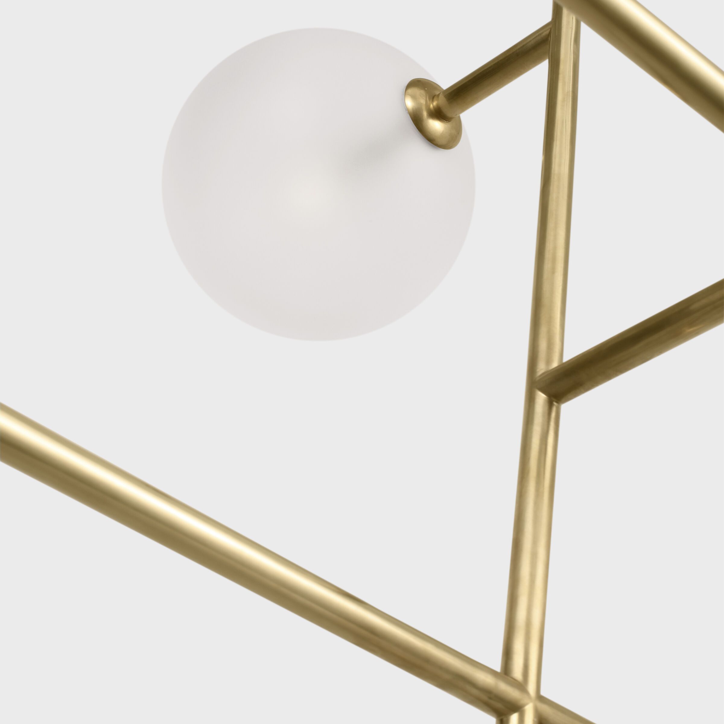 AERIN Linnea LED 58.75 inch Hand-Rubbed Antique Brass Chandelier Ceiling Light