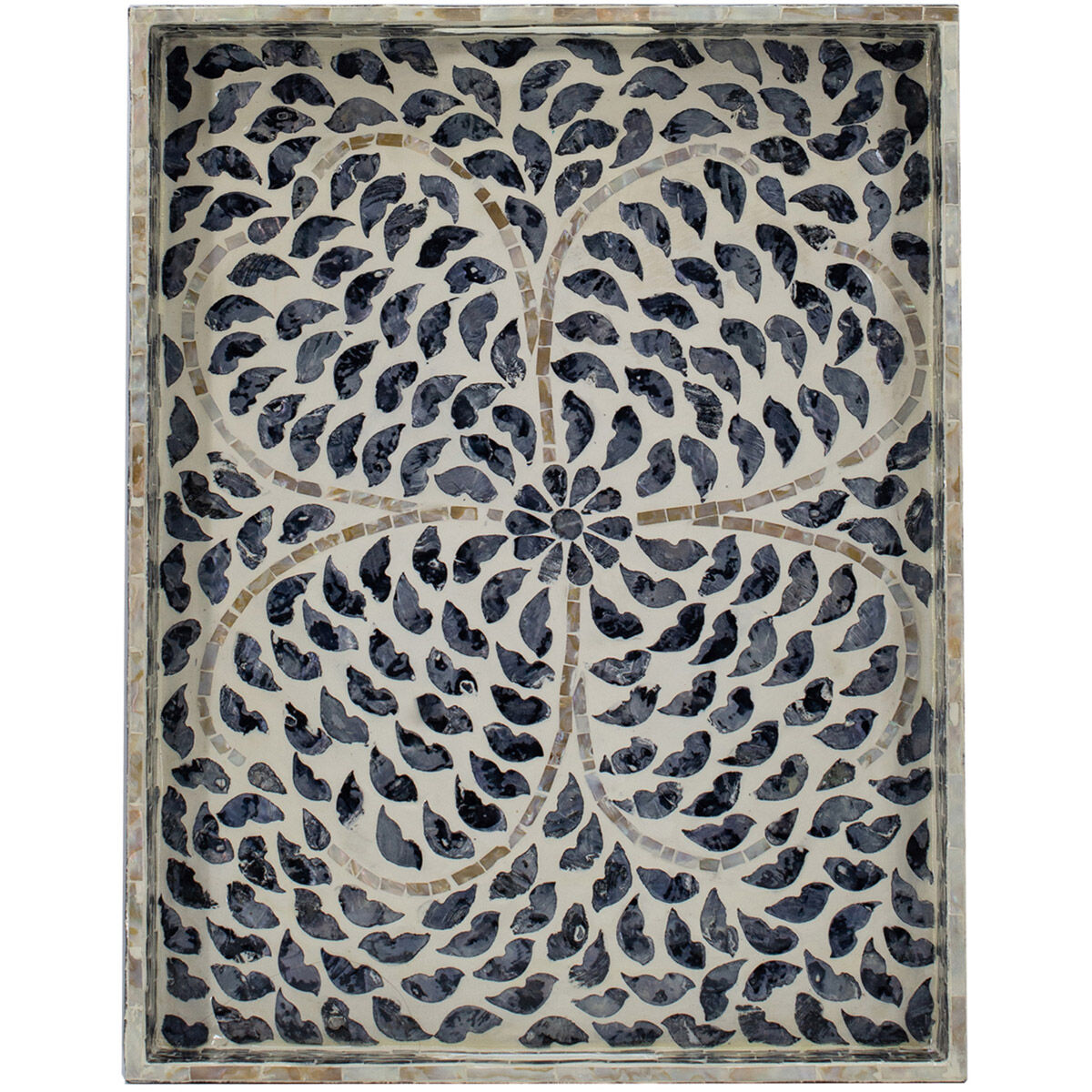 Anita Green Tray, Rectangular