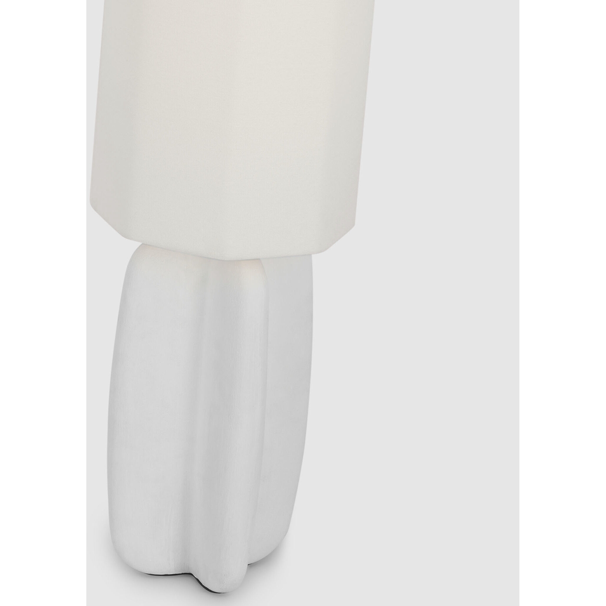 Kelly Wearstler Alessio 31 inch 8.00 watt Plaster White Table Lamp Portable Light, Large