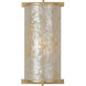 Sommers Bend 1 Light 7 inch Capiz Shell Gold Wall Sconce Wall Light