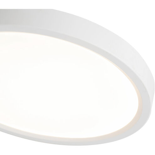 Mio LED 12.63 inch White Flush Mount Ceiling Light