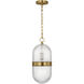 Alexa Hampton Lucinda 1 Light 8 inch Burnished Brass Pendant Ceiling Light