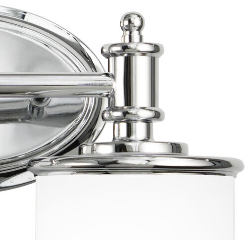 Carlisle LED 13.75 inch Chrome Bathroom Light Wall Light