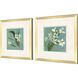 Propac White and Green and Teal Framed Art, Propac