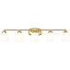 Kendrick 5 Light 39.25 inch Luxe Gold Bath Vanity Light Wall Light