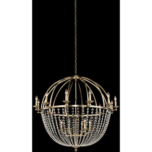 Pendolo 18 Light 44 inch Brushed Champagne Gold Chandelier Ceiling Light in Firenze