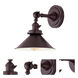 Soho 10 inch 100 watt Oil Rubbed Bronze Swing Arm Wall Sconce Wall Light