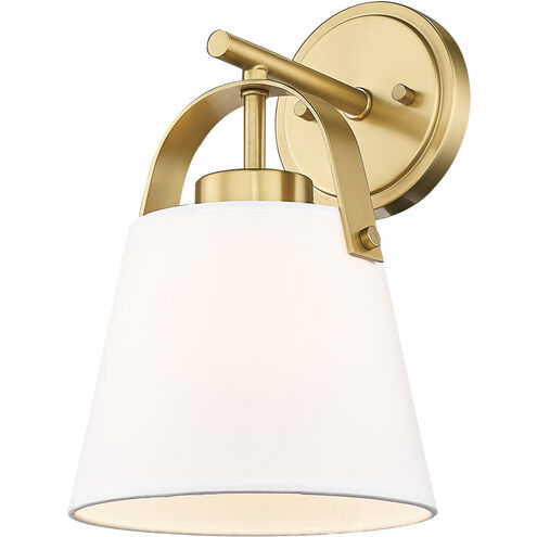 Z-Studio 1 Light 8 inch Heritage Brass Wall Sconce Wall Light