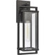 Gladwyn 1 Light 16.5 inch Matte Black Outdoor Sconce