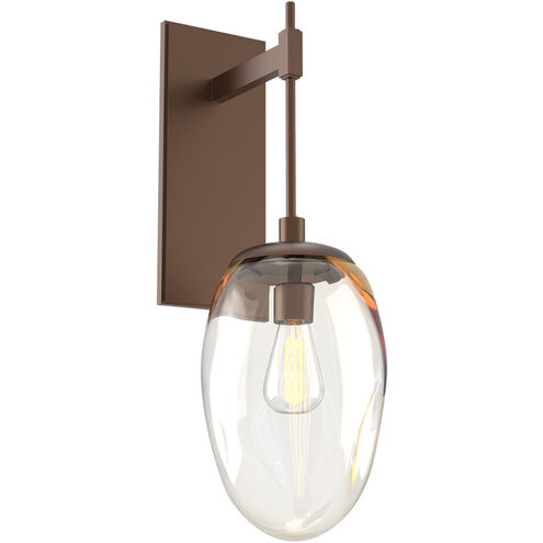 Meteo Incandescent 1 Light 8 inch Burnished Bronze Indoor Sconce Wall Light, Tempo Nebula