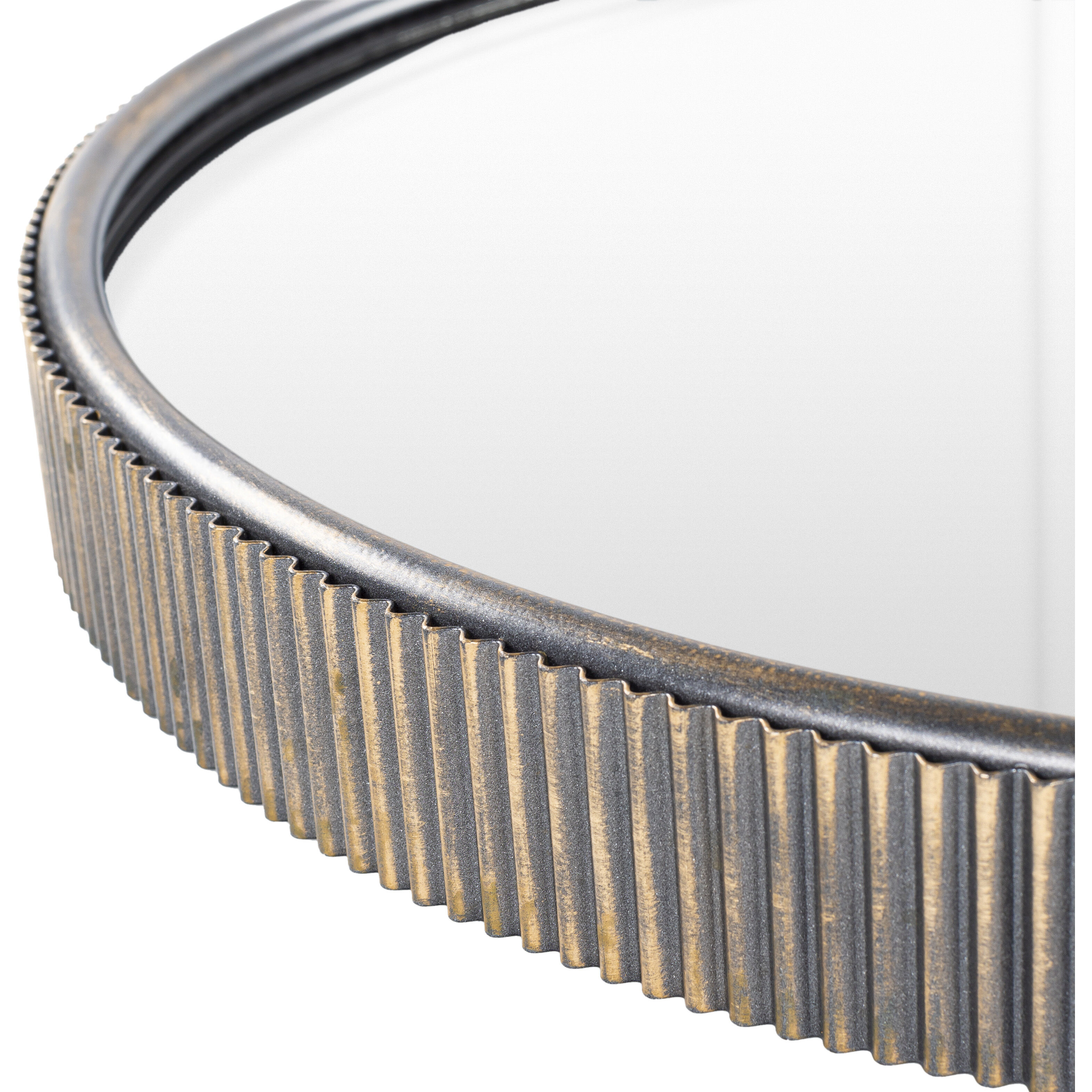 Adrienne 23.25 X 23.25 inch Light Grey Mirror, Round