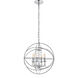 Wallace 4 Light 16 inch Chrome Pendant Ceiling Light