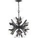 Vida LED 22 inch Brushed Graphite Chandelier Ceiling Light, Orb