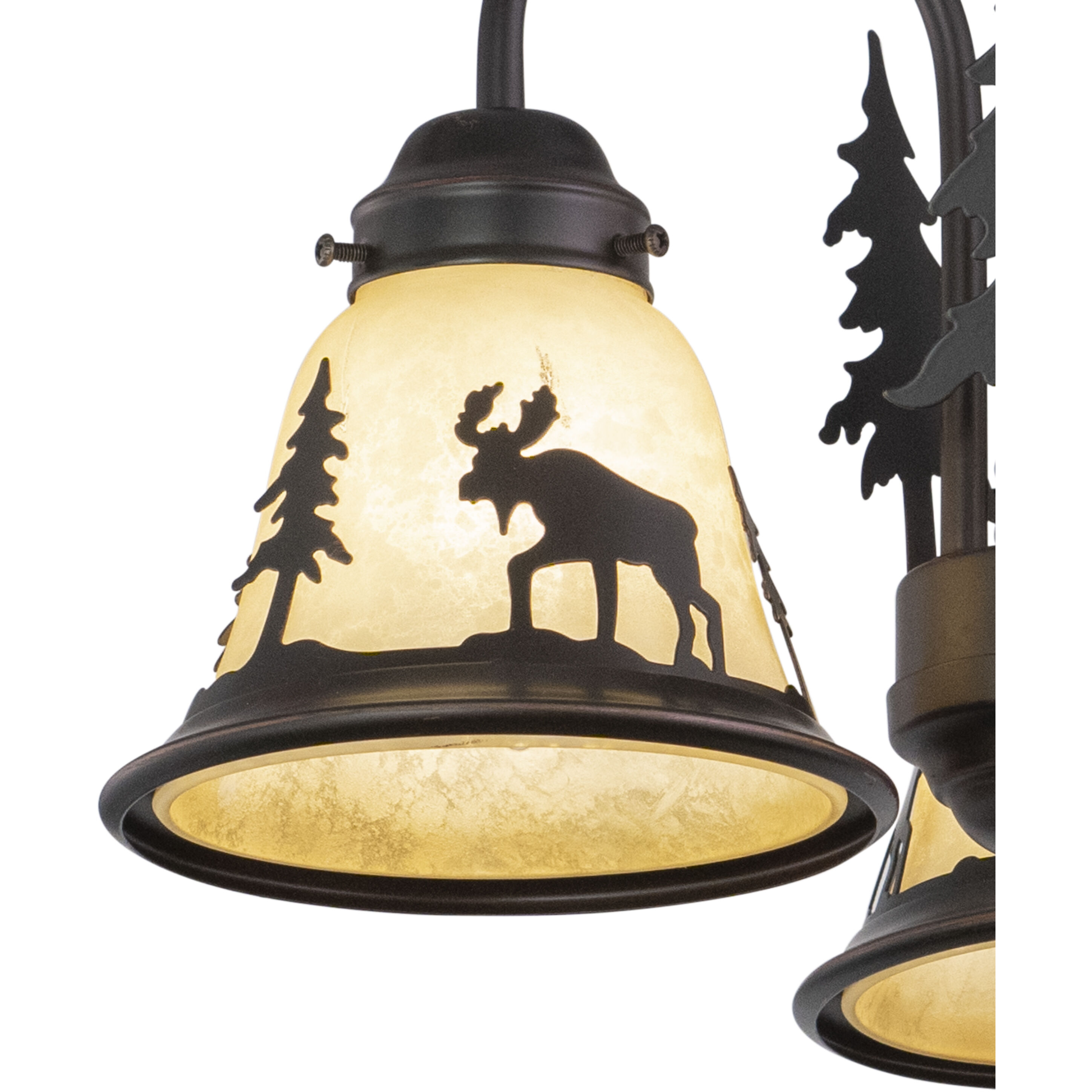 Yellowstone LED Burnished Bronze Convertible Light Kit