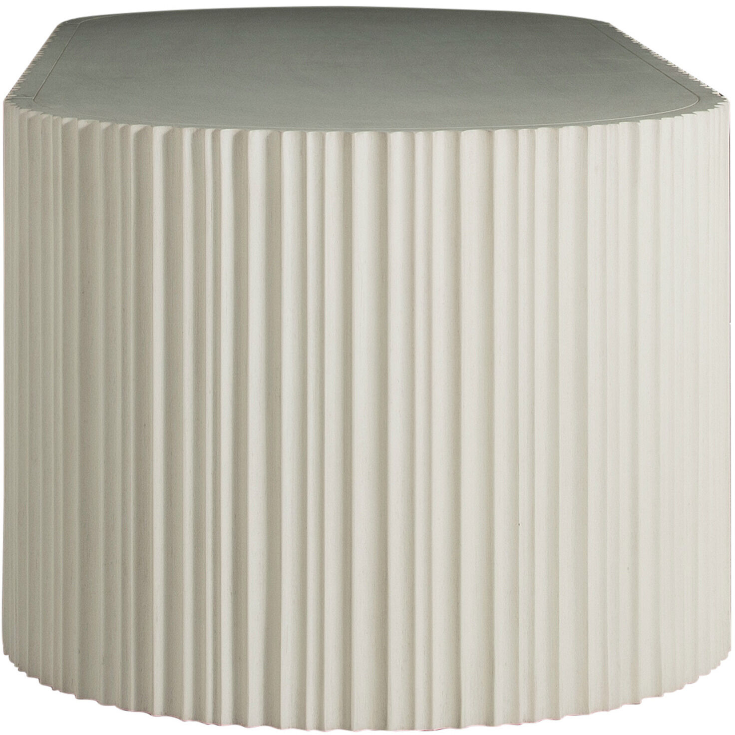 Isadora 60 X 24 inch Sesame White Coffee Table