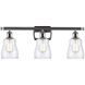 Ballston Ellery LED 26 inch Polished Chrome Bath Vanity Light Wall Light in Clear Glass, Ballston
