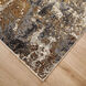 Artema 90 X 63 inch Gold Rug in 5 x 7