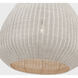 Chapman & Myers Kokomo LED 30 inch Bronze Domed Pendant Ceiling Light