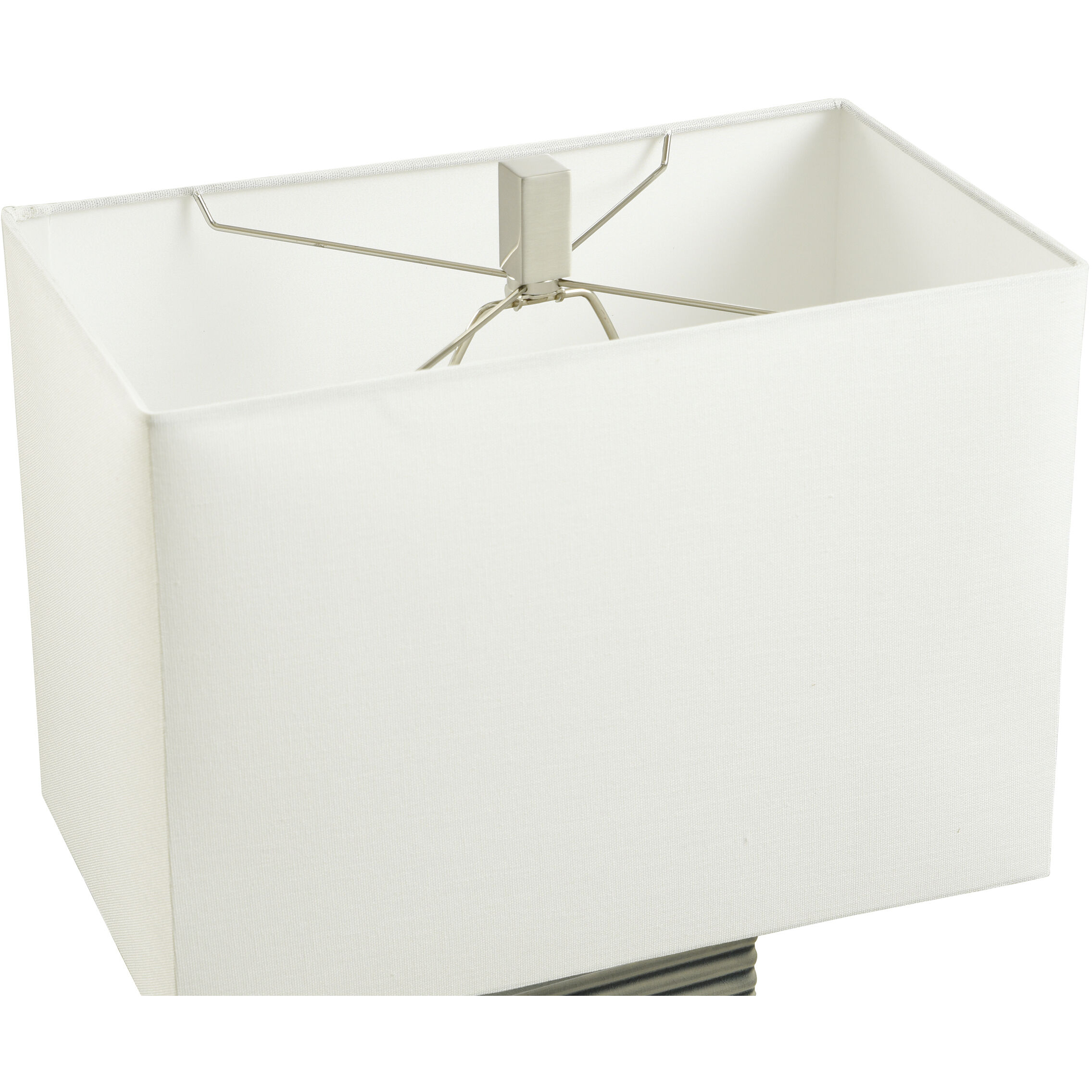 Choi 32.75 inch 100 watt Grey Table Lamp Portable Light