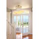 Winfield 4 Light 16 inch Antique Gold Flush Ceiling Light
