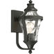 Minka-Lavery Libre 1 Light 14 inch Coal Outdoor Wall Lamp, Great Outdoors 72561-66 - Open Box
