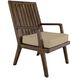 Teak 20 X 18 inch Cream Outdoor Cushion, Arm Chair Cushion