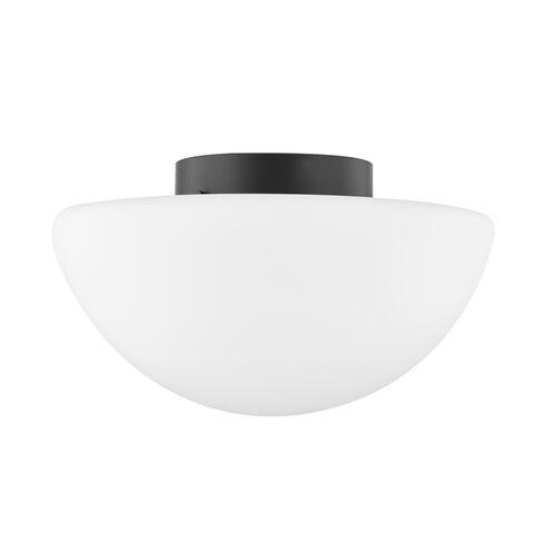 Andrea 1 Light 17 inch Soft Black Flush Mount Ceiling Light