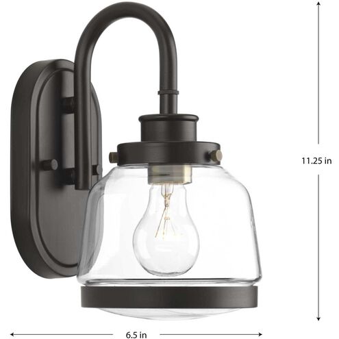 Judson 1 Light 7 inch Antique Bronze Bath Vanity Wall Light