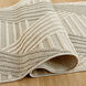Laid Back Luxe 94 X 32 inch Neutral Rug in 2 x 8