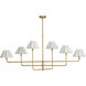 Polly 6 Light 66.00 inch Chandelier