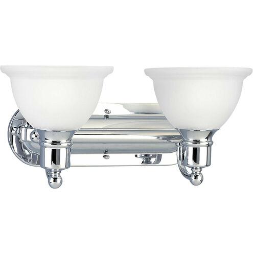 Beacher 2 Light 18 inch Polished Chrome Bath Vanity Wall Light