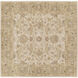 Caesar 72 X 72 inch Oatmeal/Dusty Sage/Olive/Beige/Pale Blue/Gray Handmade Rug in 6 Ft Square, Wool