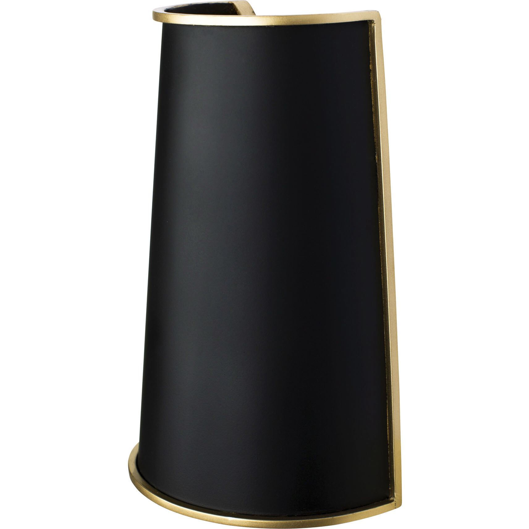 Coco 2 Light 8 inch Matte Black/French Gold Wall Sconce Wall Light