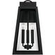 Leighton 3 Light 19.5 inch Black Outdoor Wall Lantern