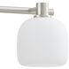 Valentina 3 Light 24 inch Brushed Nickel Vanity Light Wall Light