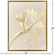 Golden Stems I Beige and Brown and Metallic Canvas, The Studio