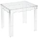 Jacobs 22 X 18 inch Clear Nesting Table, Set of 3