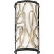 Scribble 2 Light 8 inch Matte Black Sconce Wall Light, Smithsonian Collaboration