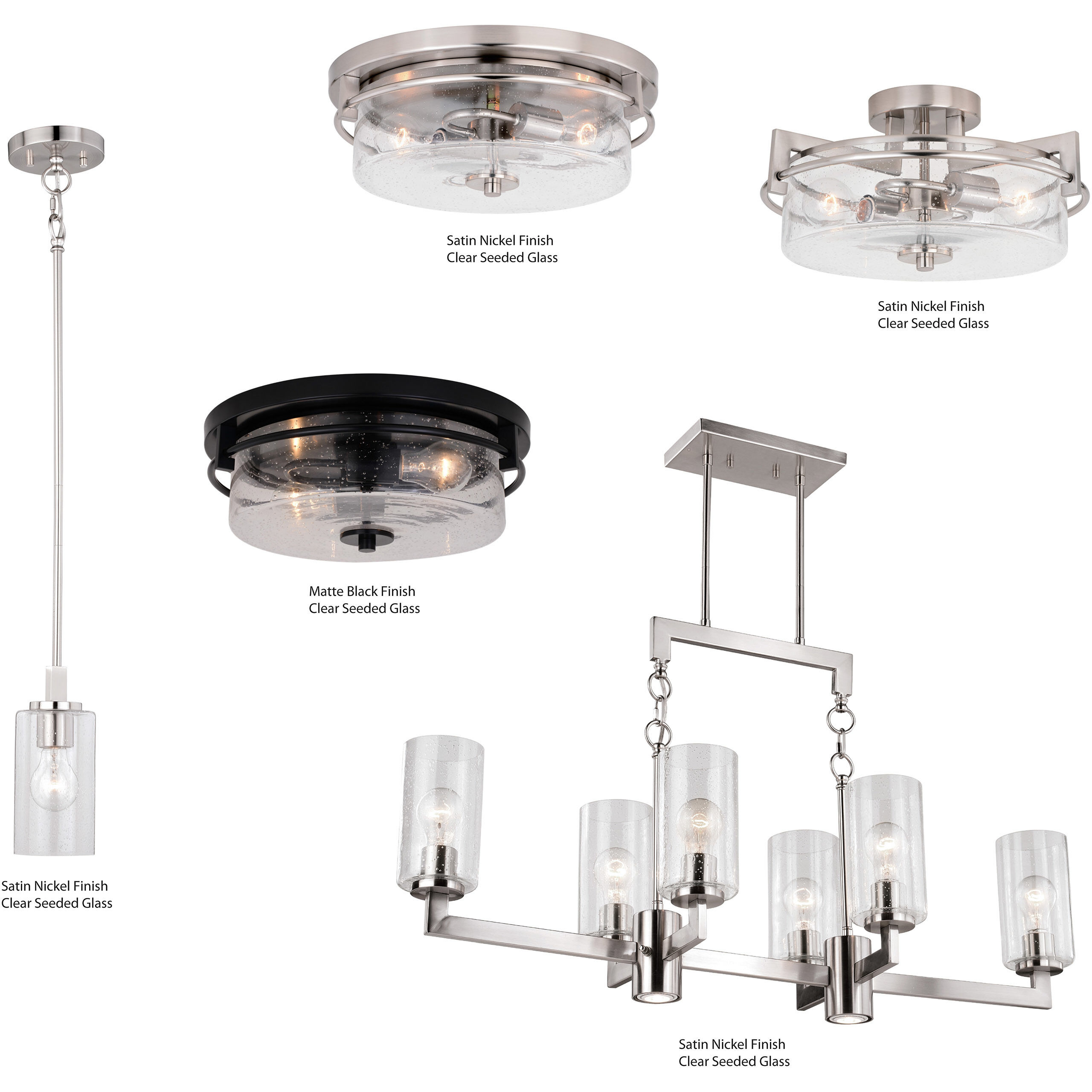 Addison LED 15 inch Matte Black Flush Mount Ceiling Light