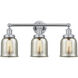 Bell 3 Light 24.5 inch Polished Chrome Bath Vanity Light Wall Light