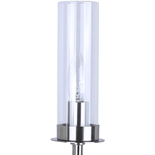 Benson 3 Light 16 inch Brushed Nickel Semi-Flush Mount Ceiling Light