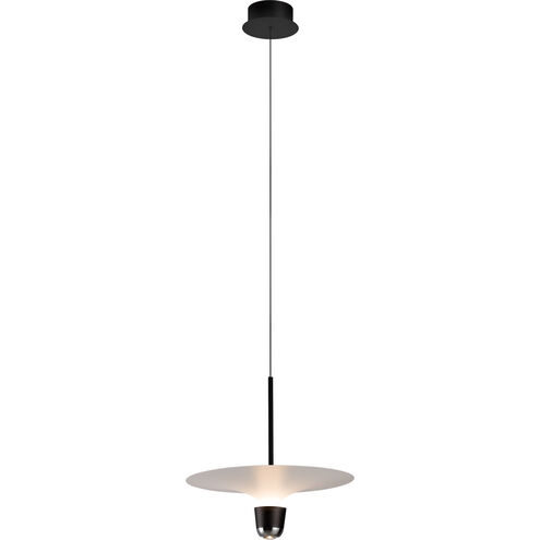 Gravity 1 Light 17 inch Pure White Pendant Ceiling Light