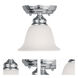 Essex 1 Light 6.25 inch Polished Chrome Semi-Flush Ceiling Light