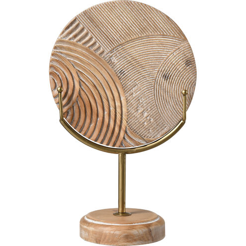 Lambert Natural with Gold Carved Object