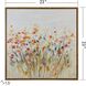 Wildflowers Orange Wall Art
