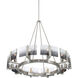 Aenon 10 Light 36 inch Pewter Chandelier Ceiling Light