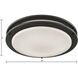 Clarion LED 14 inch Oil Rubbed Bronze Flush Mount Ceiling Light