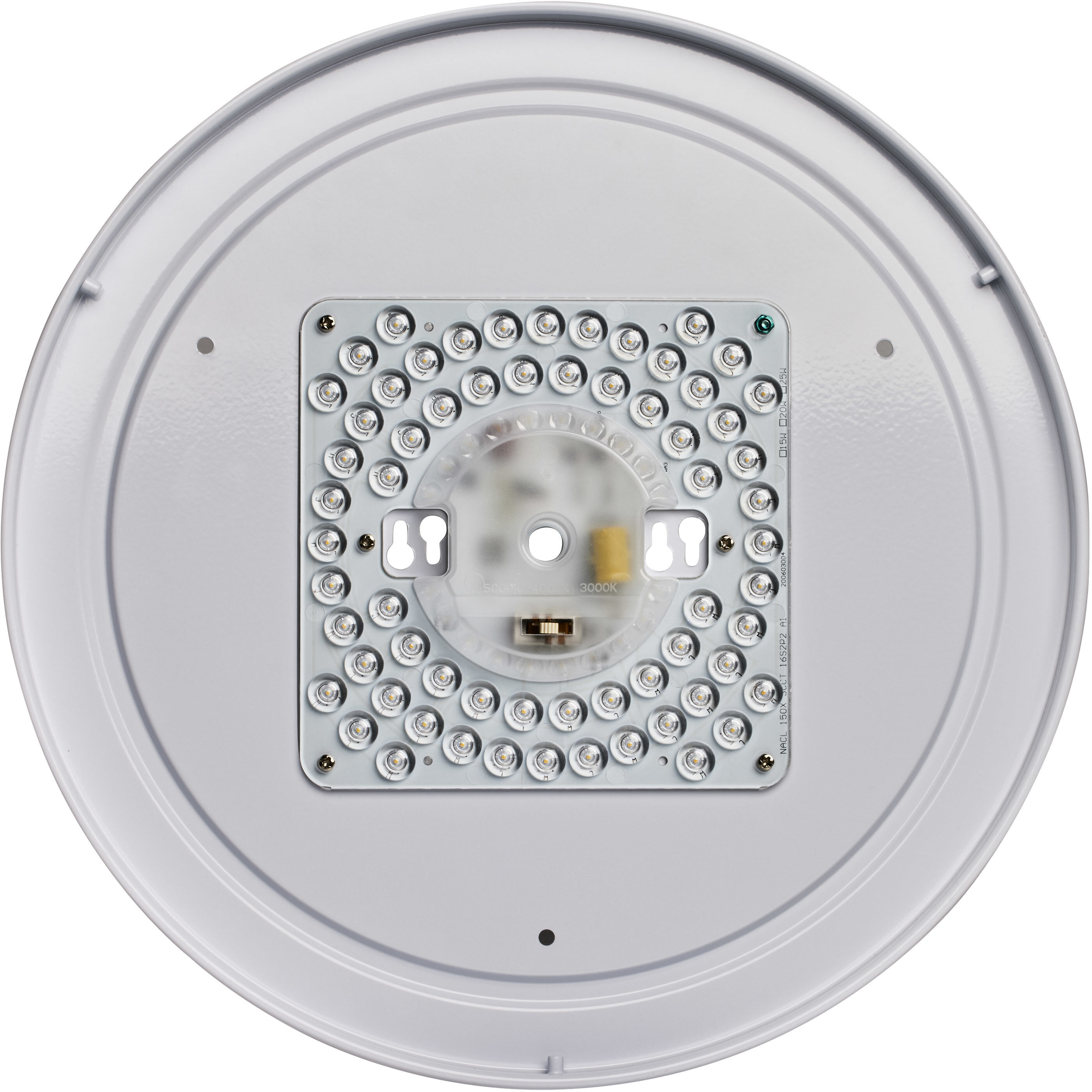 Brentwood LED 15 inch Beige Fabric Flush Mount Ceiling Light