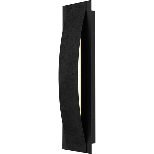 Onyx LED 24 inch Earth Black Outdoor Wall Lantern, Large